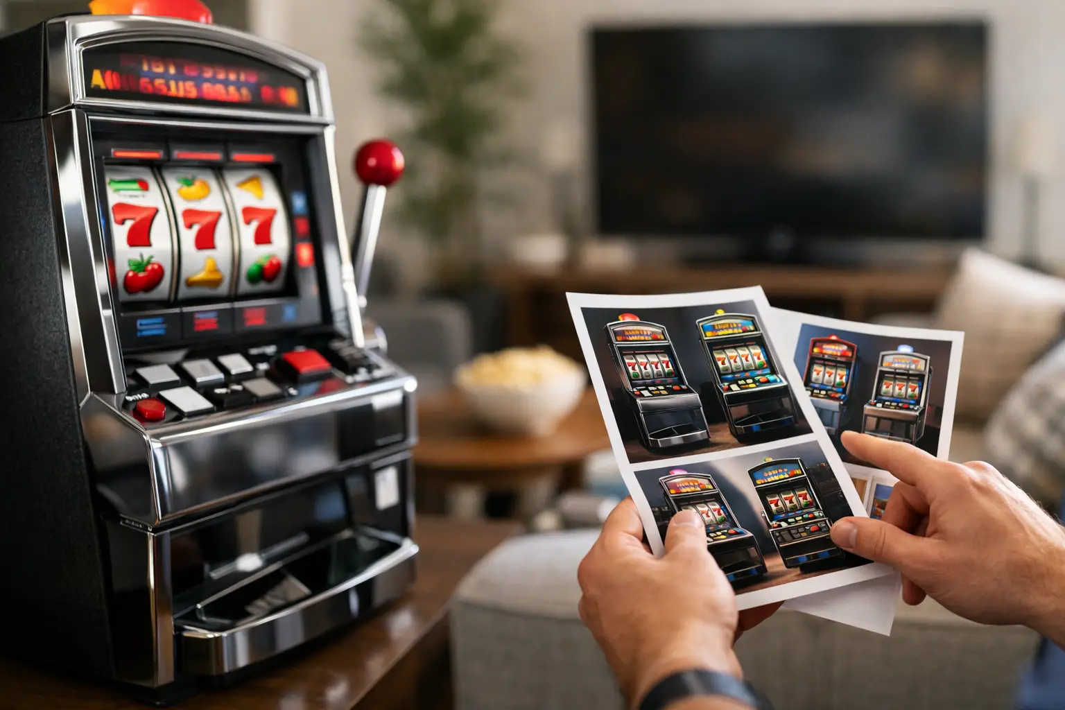 How to Choose Slot Machine for Home Fun