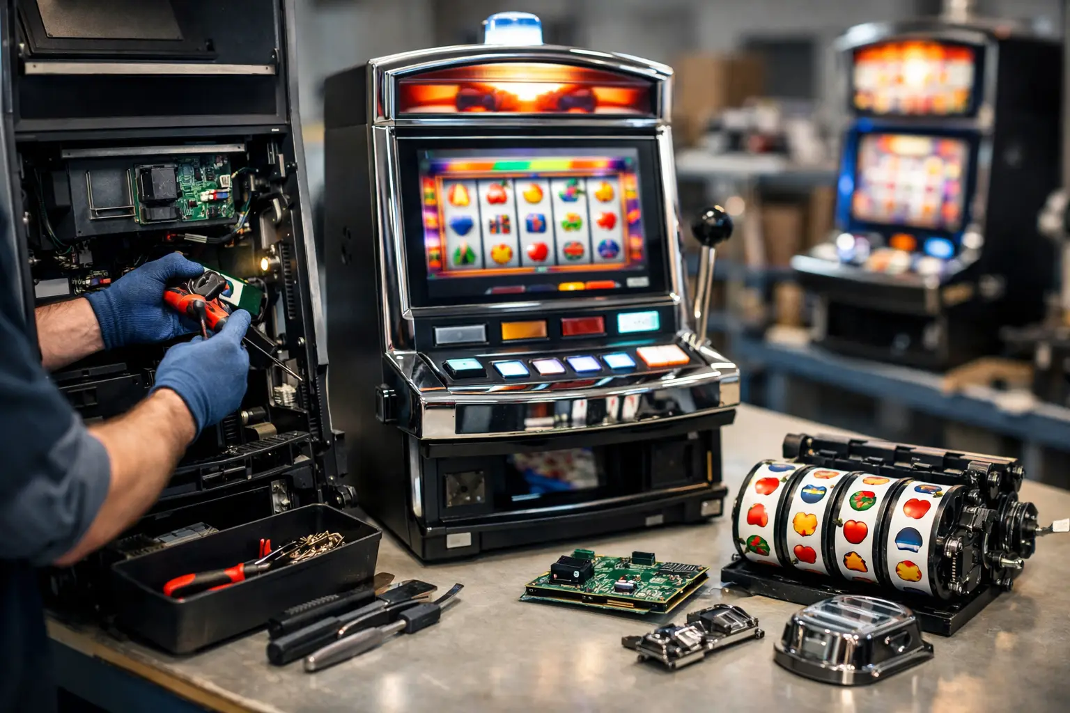 What Is Included in Slot Machine Refurbishment?