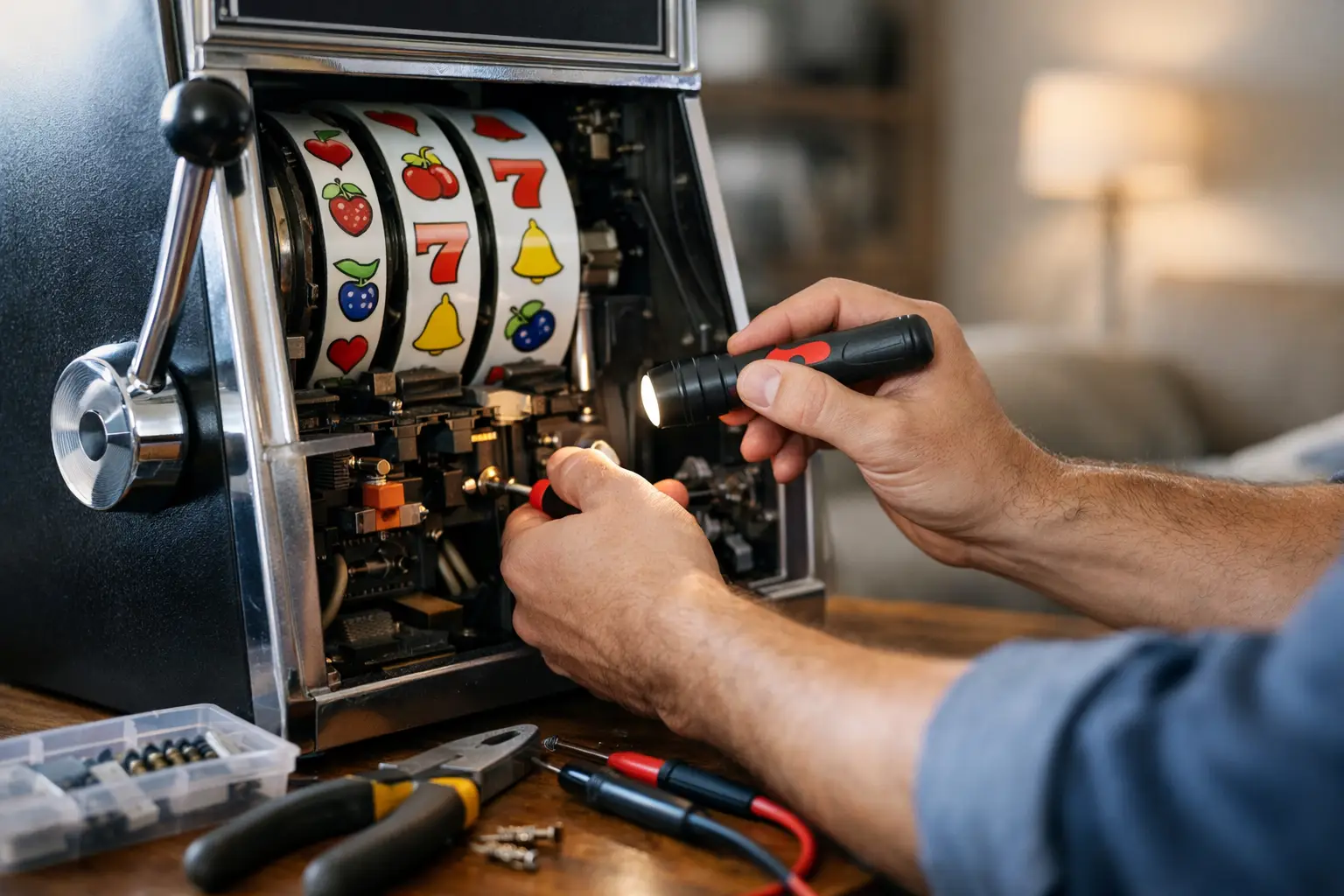 Common Slot Machine Repair Issues at Home