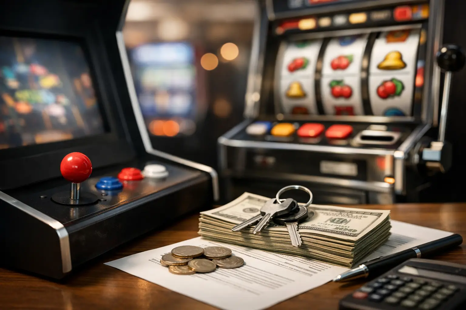 Layaway for Arcade and Slot Machines