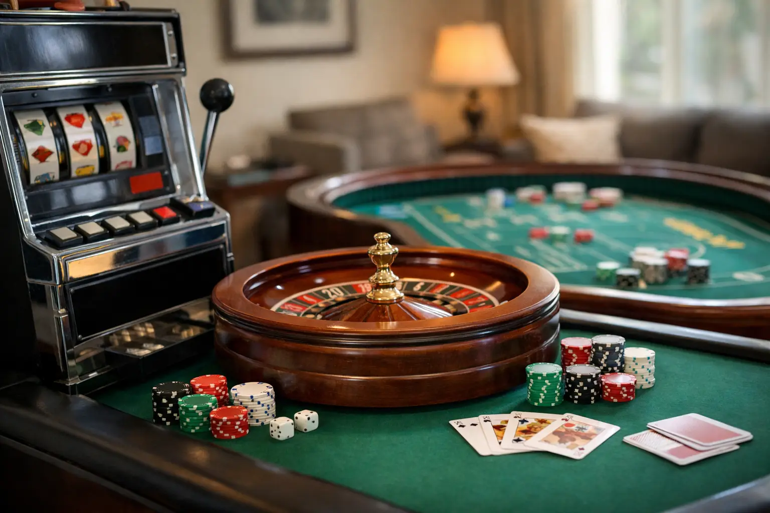 Buying Old Casino Equipment for Your Home