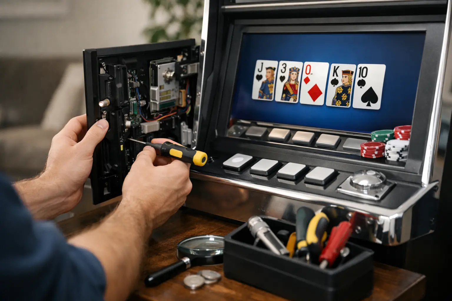 How to Maintain Video Poker Machines at Home