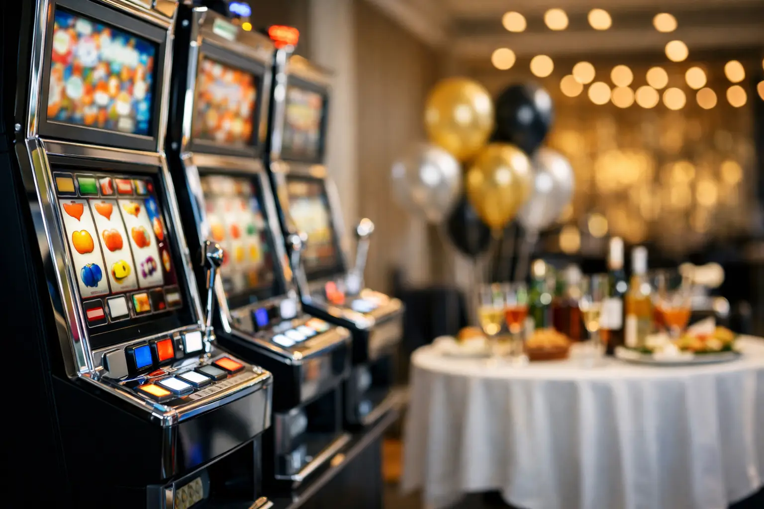 How to Rent Slot Machines for Your Next Party
