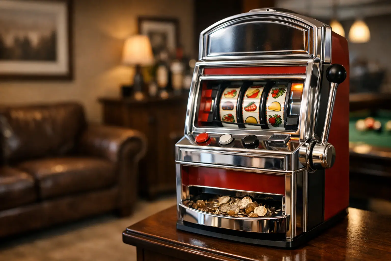 Why Buy a Restored Slot Machine for Your Home?