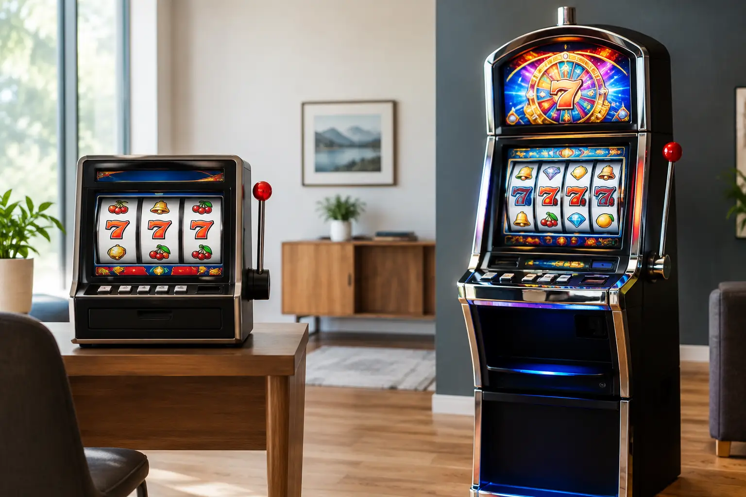 Home Slots Versus Casino-Ready Machines for Your Game Room