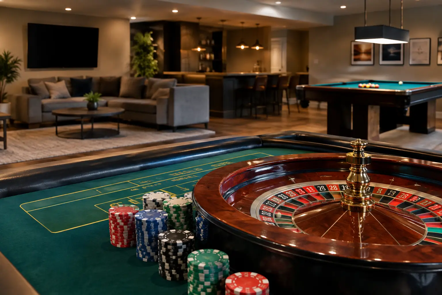 Top Casino Games for Basements That Feel Real